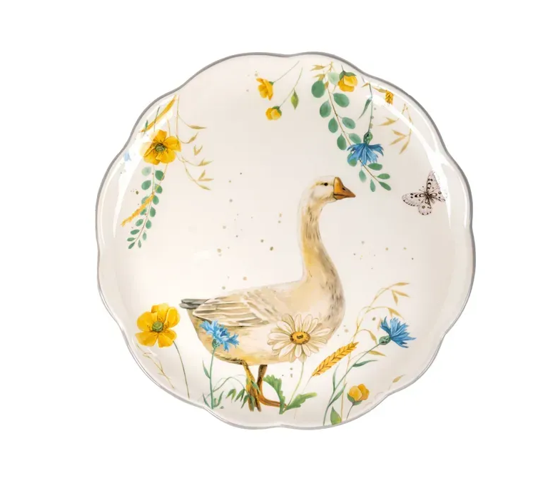 Тарілка фарфорова Farm Collection 24,5 см (858-0179)