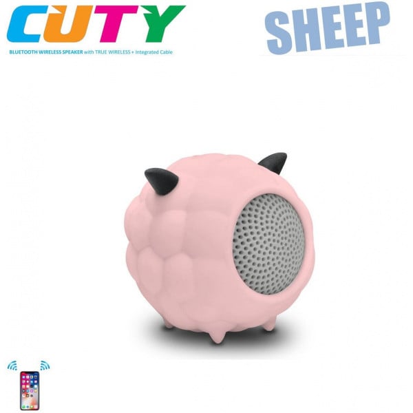 Портативная колонка Idance Cuty Sheep 10 Вт Pink (CA10PK) - фото 1