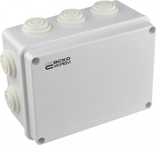 Коробка розподільна АскоУкрем IP 65 200х155х80 мм - фото 3