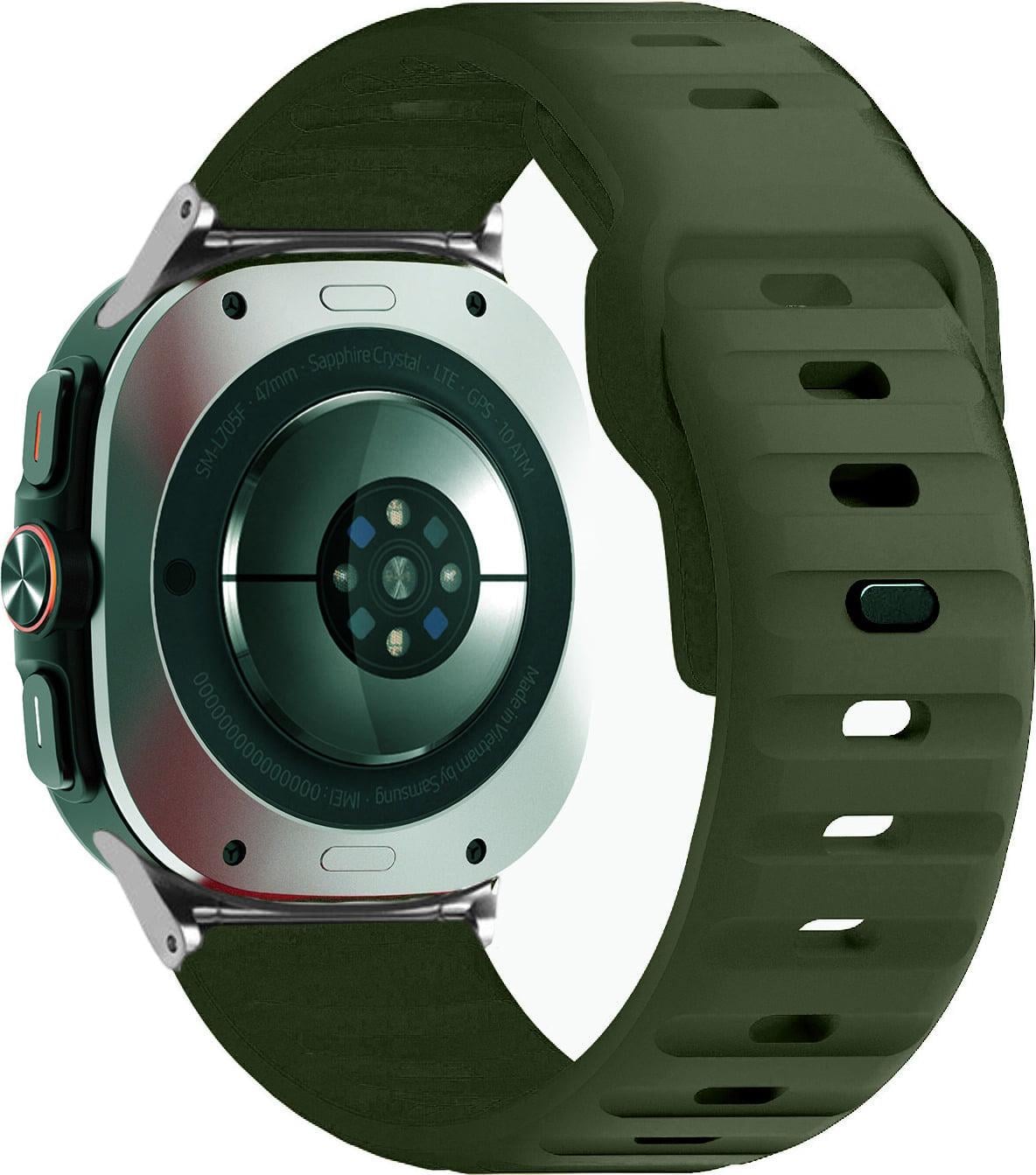 Ремешок силиконовый Dralis для Samsung Galaxy Watch Ultra 2025 Khaki (41415-17)