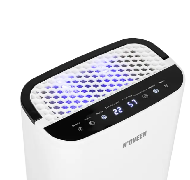 Осушитель воздуха Noveen DH350 1-1,5 л/сутки УФ-очистка Белый (29235400) - фото 3 Осушитель воздуха Noveen DH350 1-1,5 л/сутки УФ-очистка Белый (29235400) - фото 3