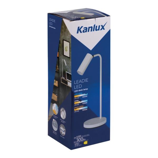 Настільна лампа Kanlux 35290 Leadie LED W 4,6 Вт 300 лм 3000/4500/6500K (10499328) - фото 7