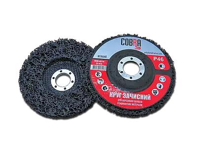 Круг зачистный коралловый COBRA d 125 мм Черный (15214801) - фото 2 Круг зачистный коралловый COBRA d 125 мм Черный (15214801) - фото 2