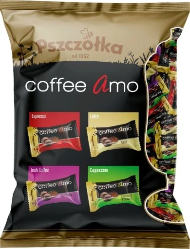 Цукерки Pszczolka Coffee Amo 1 кг 1000 г