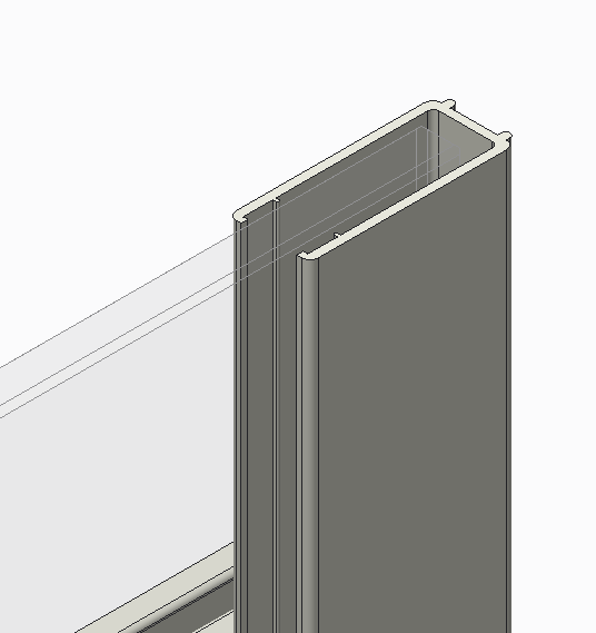 Душевая дверь в нишу KOER SR SD01-120x200-TR-07 прозрачное стекло Easy Clean 8 мм Графитовый (KR5378) - фото 2