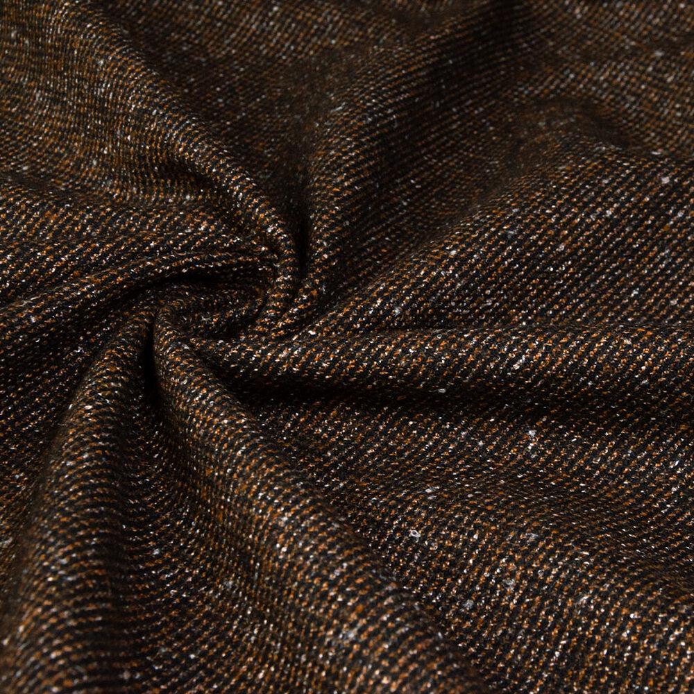 Ткань костюмная Турин Коричневый