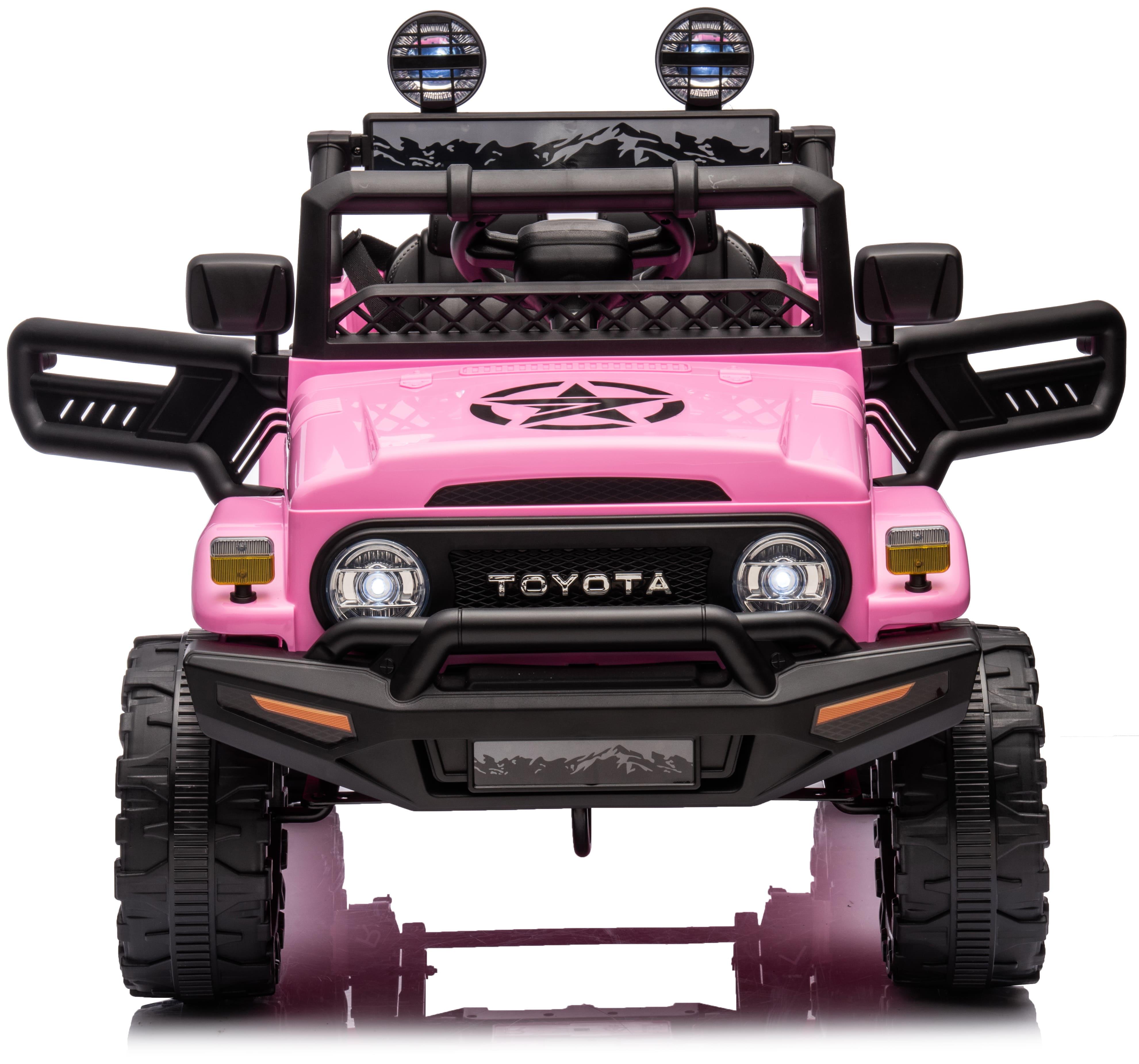 Електромобіль дитячий Toyota FJ Cruiser Рожевий (9901) - фото 6 Електромобіль дитячий Toyota FJ Cruiser Рожевий (9901) - фото 6