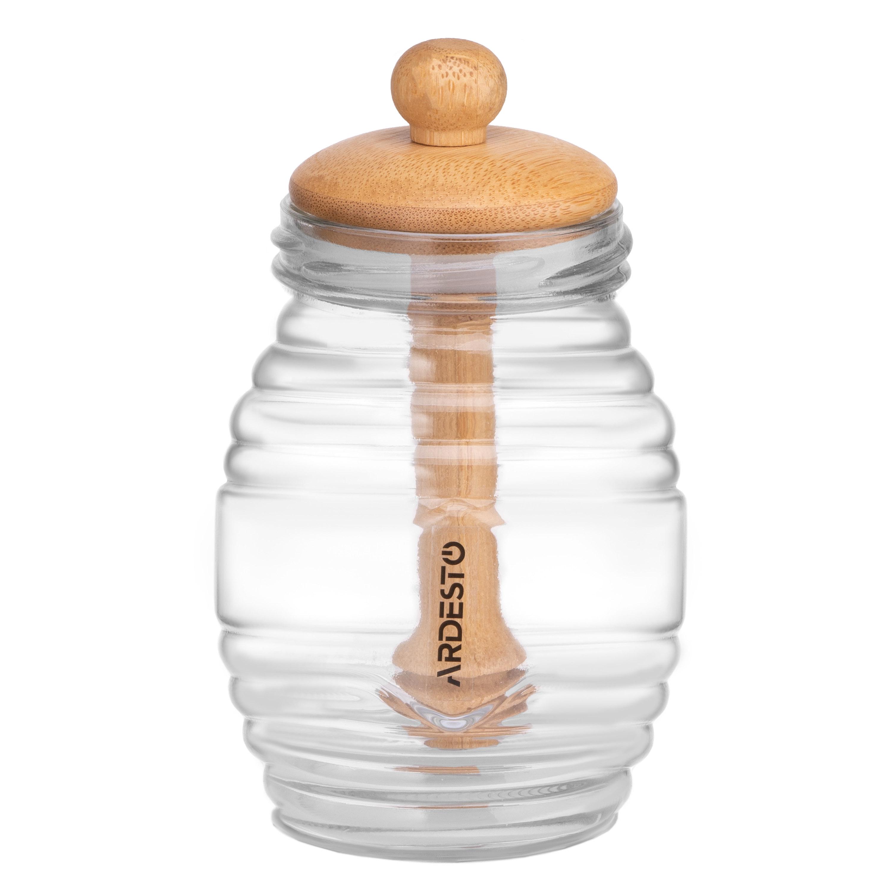 Банка с ложкой Ardesto Midori для меда 8,3х14,2 см (AR0922) - фото 3 Банка с ложкой Ardesto Midori для меда 8,3х14,2 см (AR0922) - фото 3