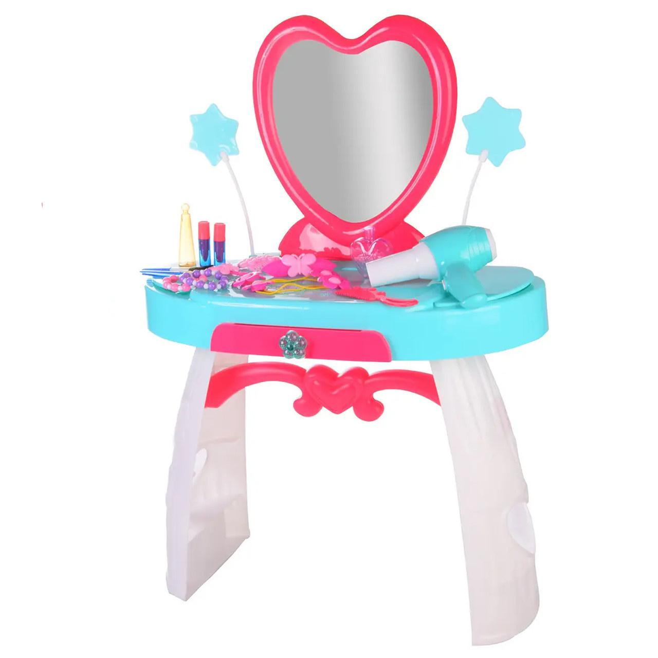 Дитяче ігрове трюмо ToyCloud 8235 з феном та аксесуарами (12375)