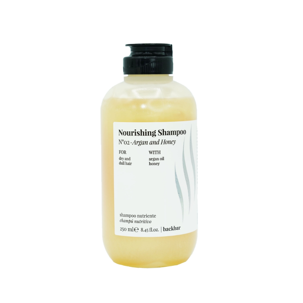 Шампунь для сухого та пошкодженого волосся Farmavita Nourising Shampoo N°02 Argan and Honey 250 мл
