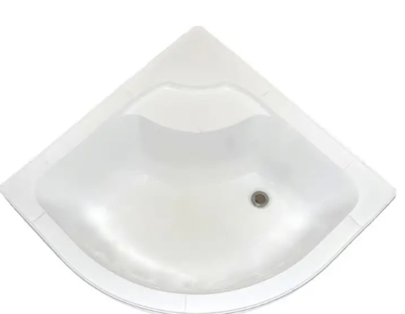 Душевой поддон KO&PO 7125 полукруглый акриловый 80х80х45 см (C10306) - фото 2