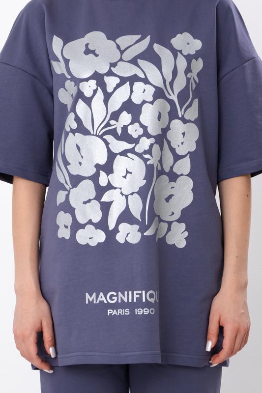 Комплект жіночий Носи Своє футболка з штанами р. 52 Сірий (8399-057-33-1) - фото 6 Комплект жіночий Носи Своє футболка з штанами р. 52 Сірий (8399-057-33-1) - фото 6