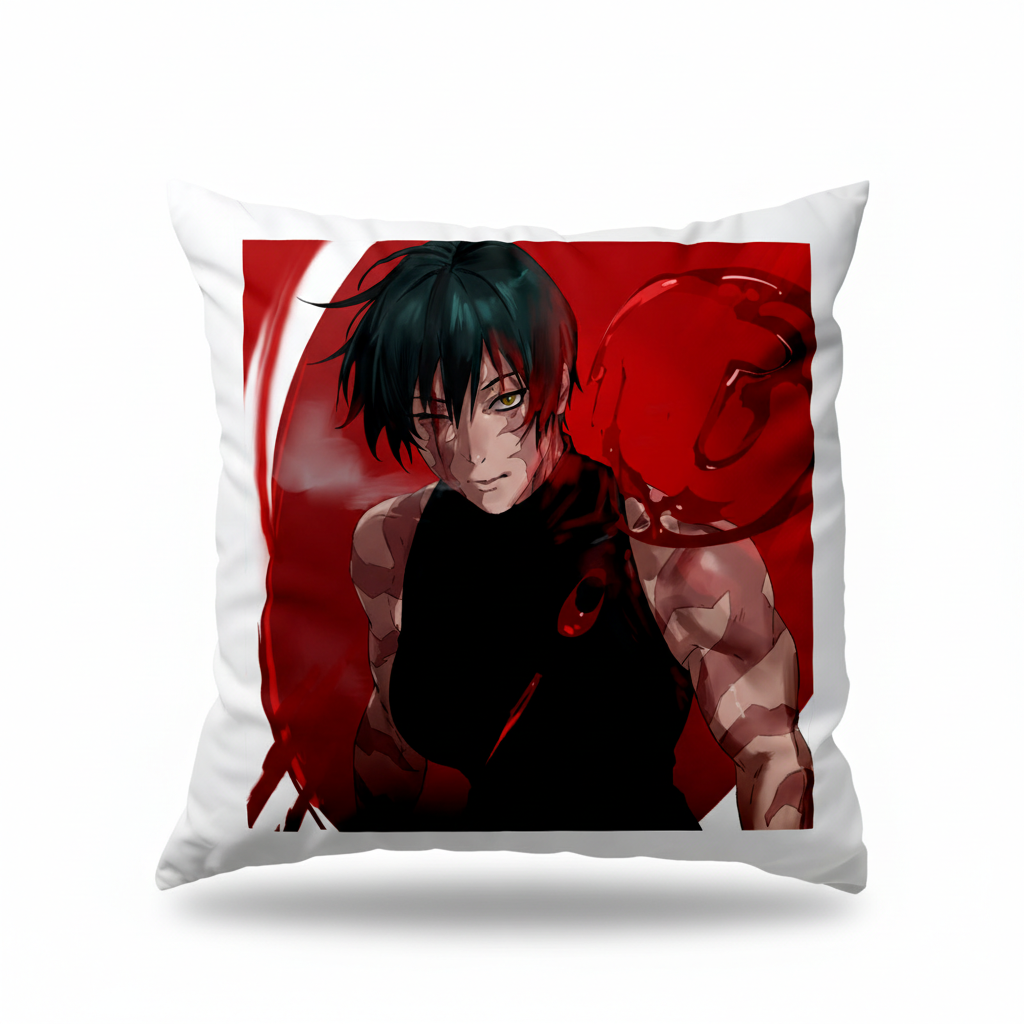 Декоративна подушка Maki Zenin Jujutsu Kaisen 35х35 см (88719)