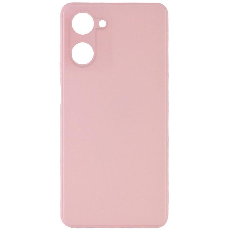 Противоударный Силиконовый чехол Candy Full Camera для Realme 10 4G Розовый / Pink Sand