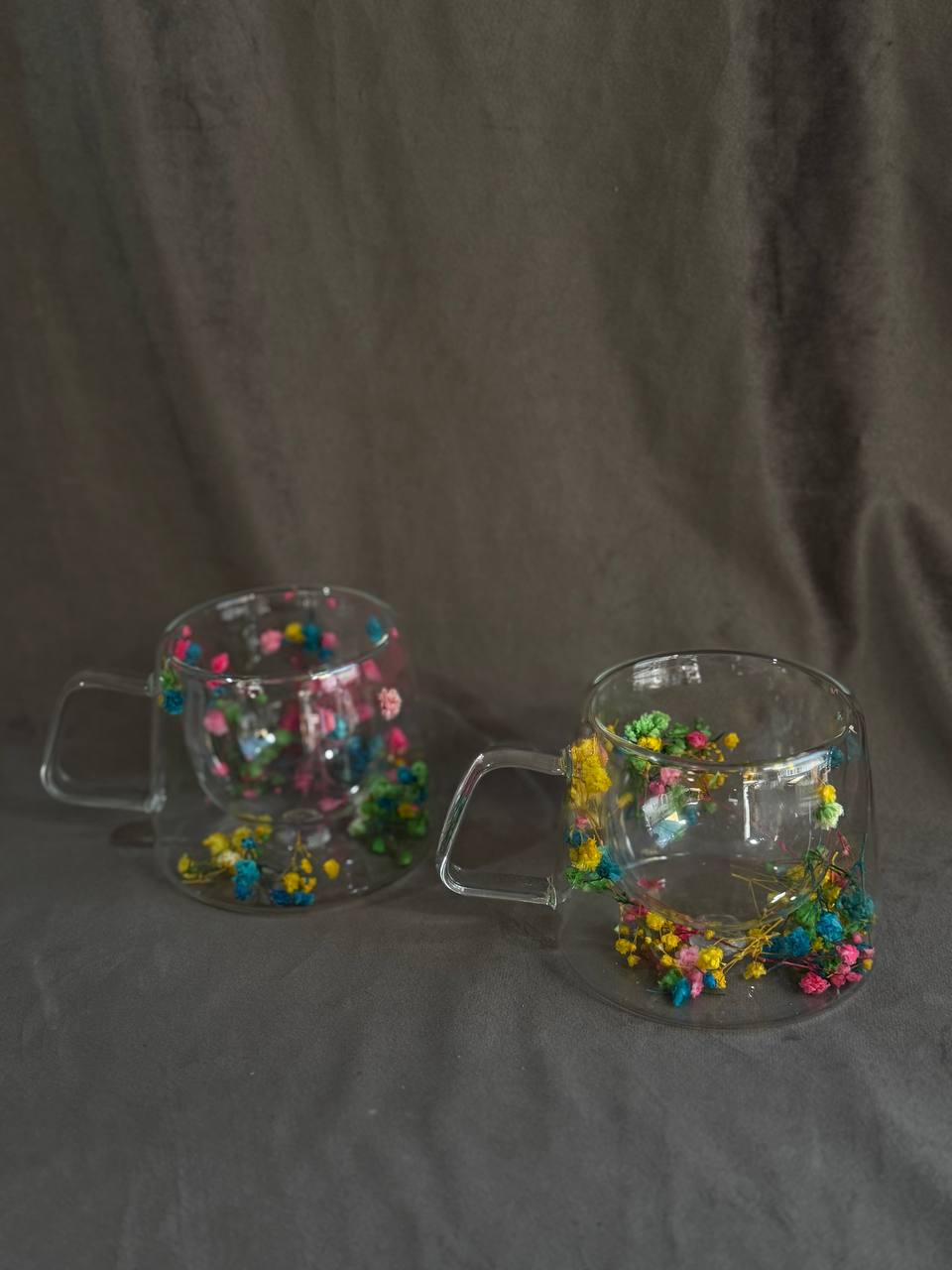 Набір чашок Vittora Фарби літа з подвійним дном 2 шт. 200 мл (VT-5325-200) - фото 2 Набір чашок Vittora Фарби літа з подвійним дном 2 шт. 200 мл (VT-5325-200) - фото 2