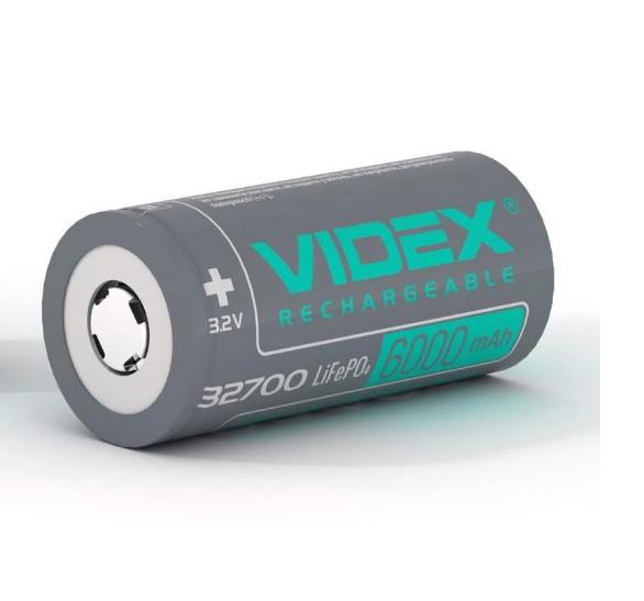 Аккумулятор Videx LiFePO4 32700 без защиты 6000 mAh (29924639) Аккумулятор Videx LiFePO4 32700 без защиты 6000 mAh (29924639)