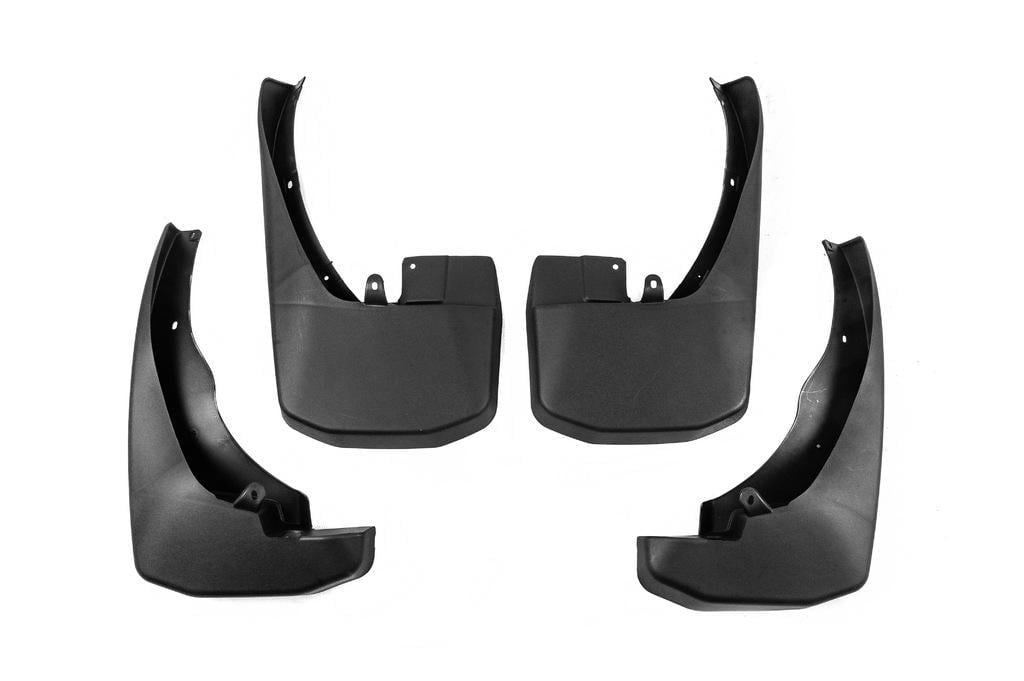 Брызговики Dongmart Premium для Nissan Navara 2006-2015 гг. резинопластик 4 шт. Черный (137922)