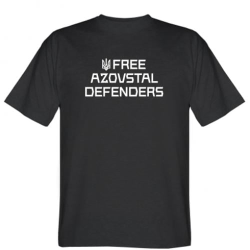 Футболка мужская Free Azovstal Defenders XL Черный (18042239-2-205279-XL) - фото 1