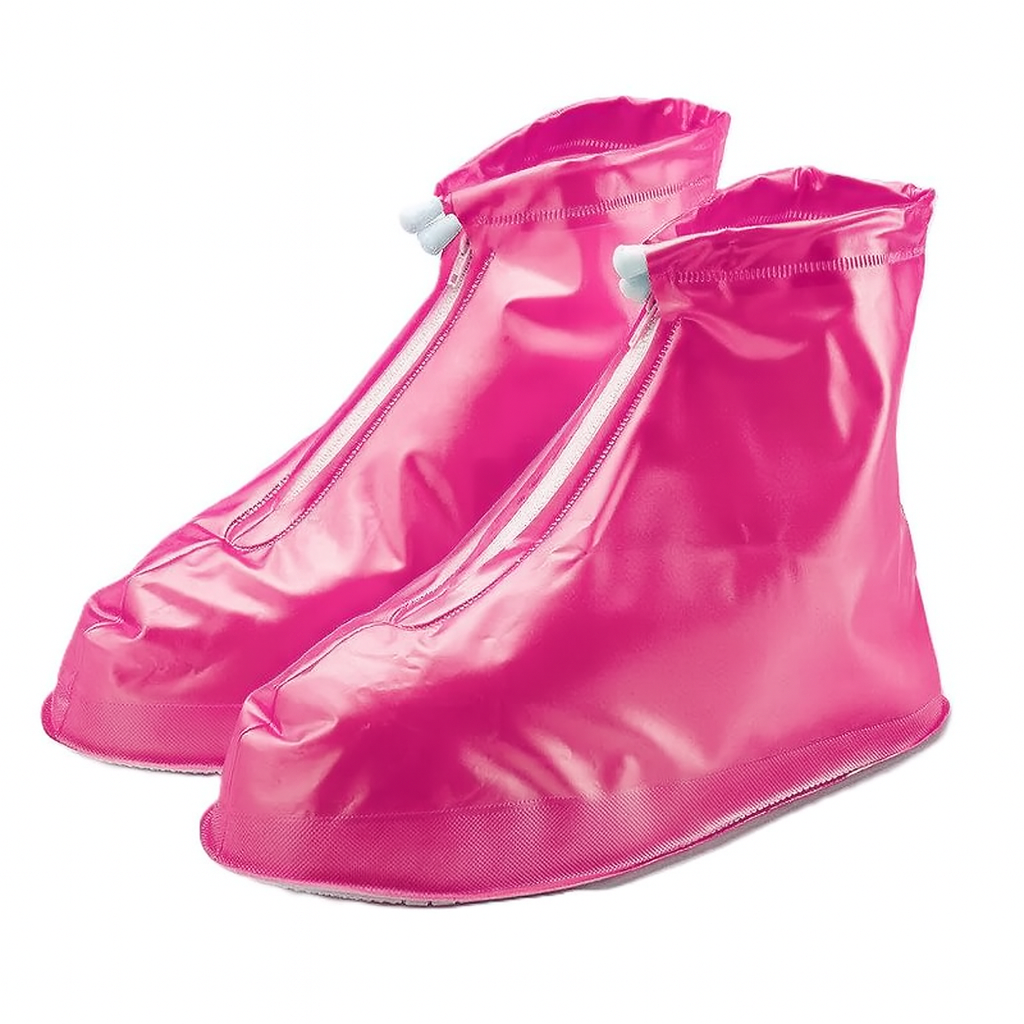 Бахіли для взуття R95155-XXL ПВХ р. 43-44 31,5 см Рожевий (29875773)