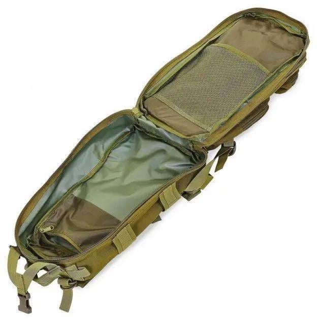 Рюкзак штурмовой М-Тас Assault 40 л 52x29x28 см Оливковый (9027) - фото 2