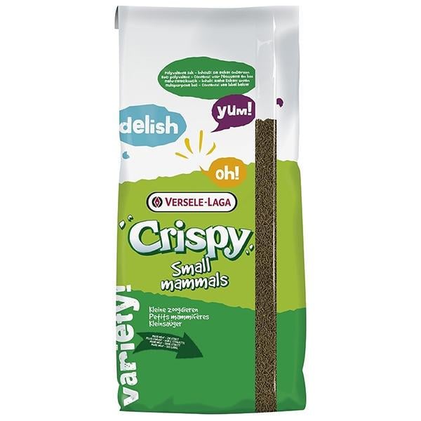 Корм для шиншилл/дегу Versele-Laga Crispy Pellets Chinchillas&Degus 25 кг (615072)