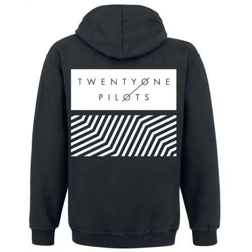 Толстовка с молнией "Twenty One Pilots" Blurryface L Черный (20953) - фото 2