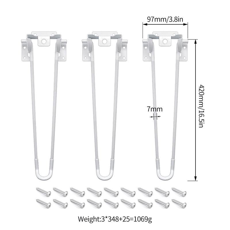 Набор ножки для стола из эпоксидной смолы 420x97x7 мм 3 шт. Белый (1190) - фото 3 Набор ножки для стола из эпоксидной смолы 420x97x7 мм 3 шт. Белый (1190) - фото 3