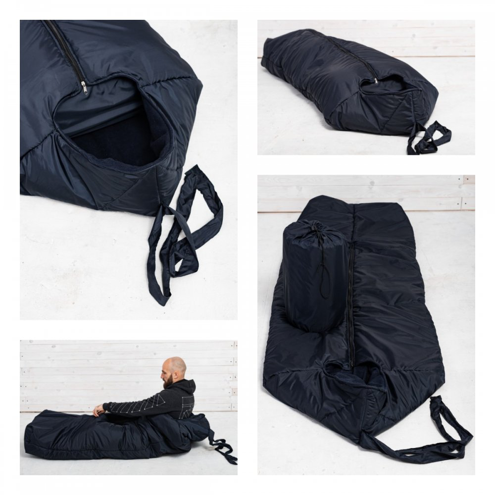 Мешок спальный зимний ВСУ 190 см х 75 см Синий - фото 2 Мешок спальный зимний ВСУ 190 см х 75 см Синий - фото 2