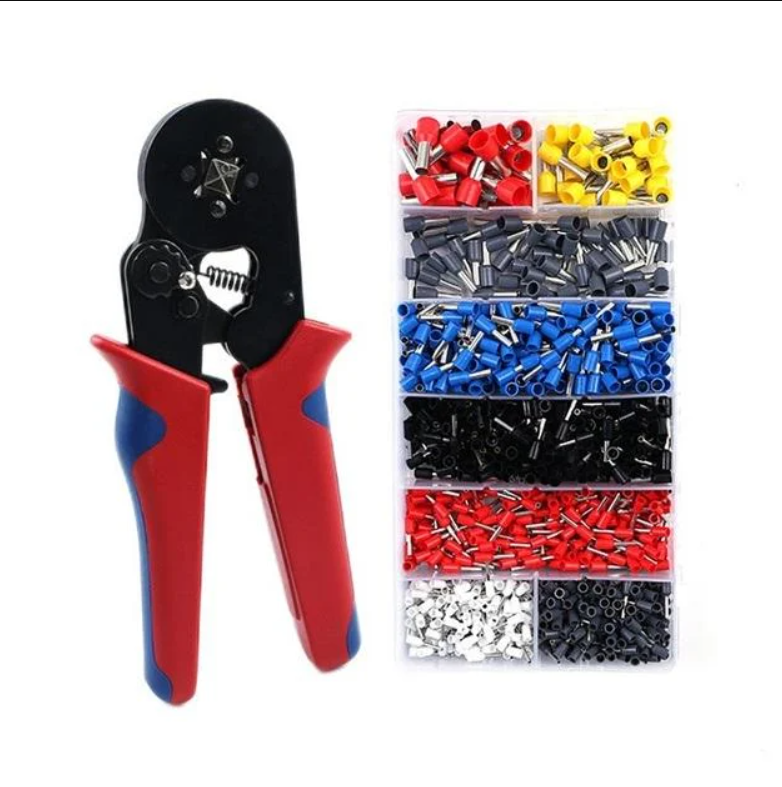 Кримпер HSC8-4A для обжима кабельных наконечников с наконечниками 1200 шт. (2776323805) - фото 11