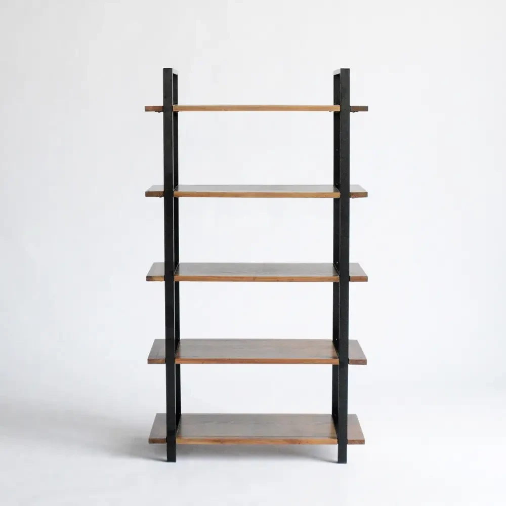 Стеллаж Loft NS-1671 с полками для работы и кабинета Черный (3075774136)