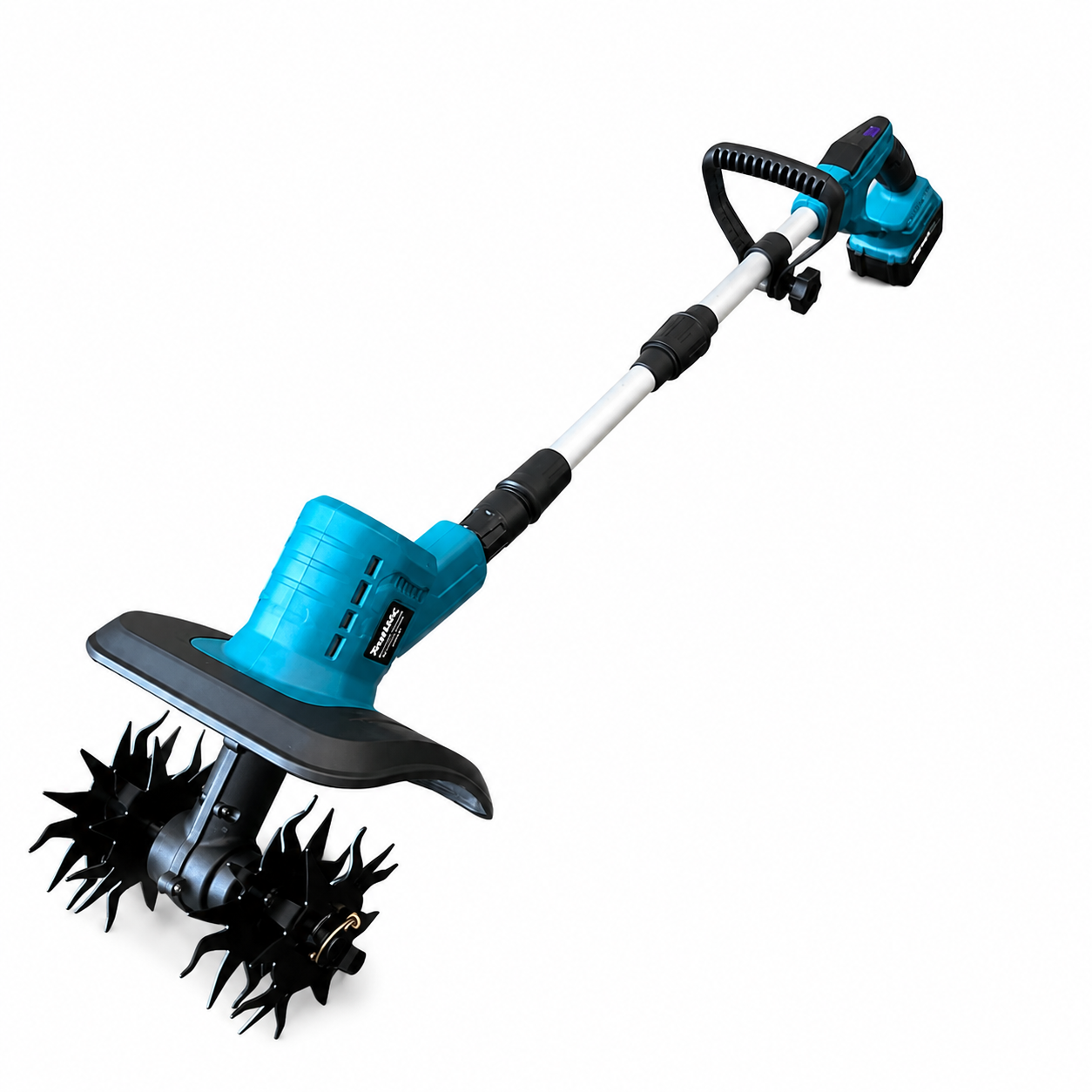 Культиватор аккумуляторный Makita 48V 9Ah с дисплеем заряда 4 фрезы (7764886-1)
