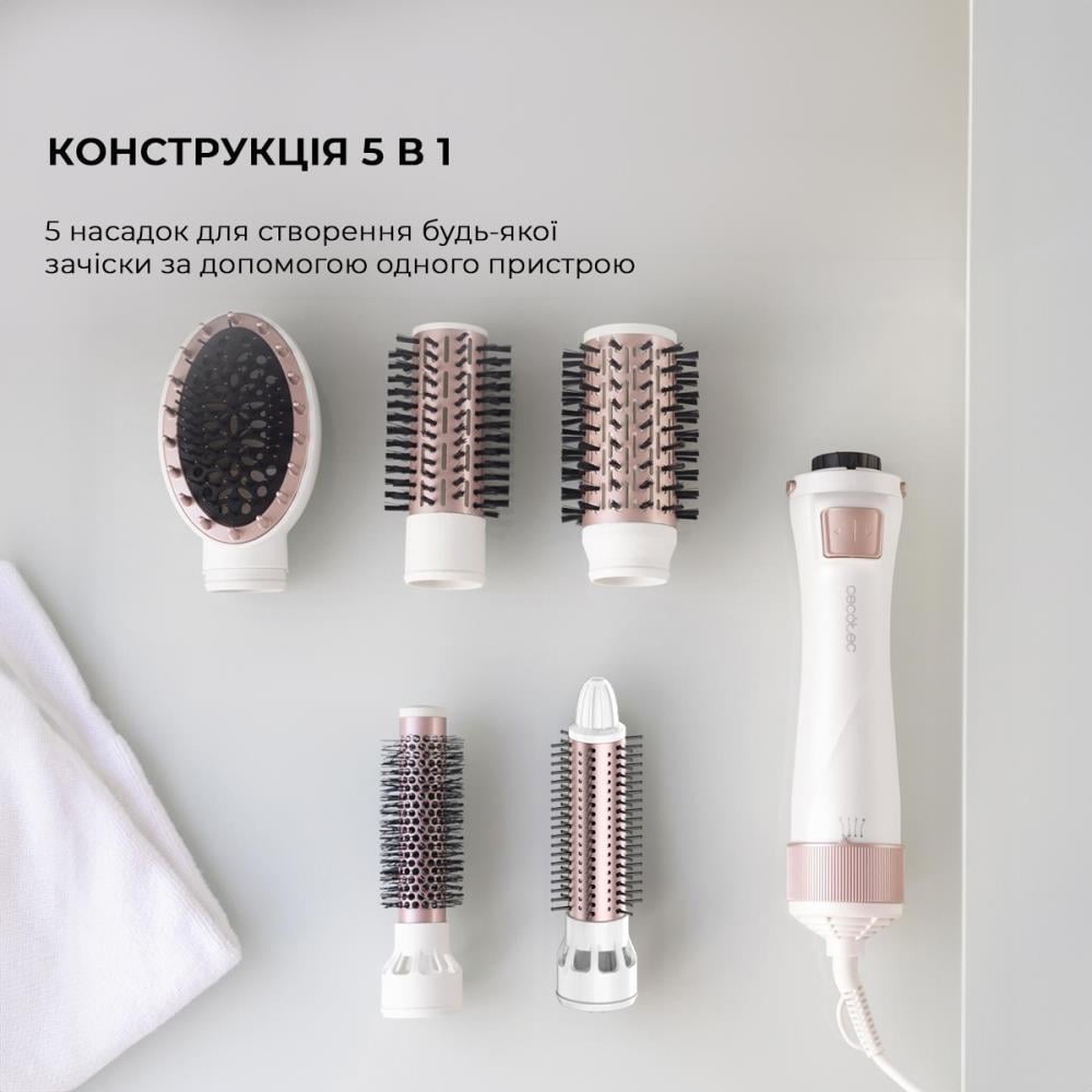 Фен-щетка CECOTEC Bamba CeramicCare Pro White - фото 10 Фен-щетка CECOTEC Bamba CeramicCare Pro White - фото 10