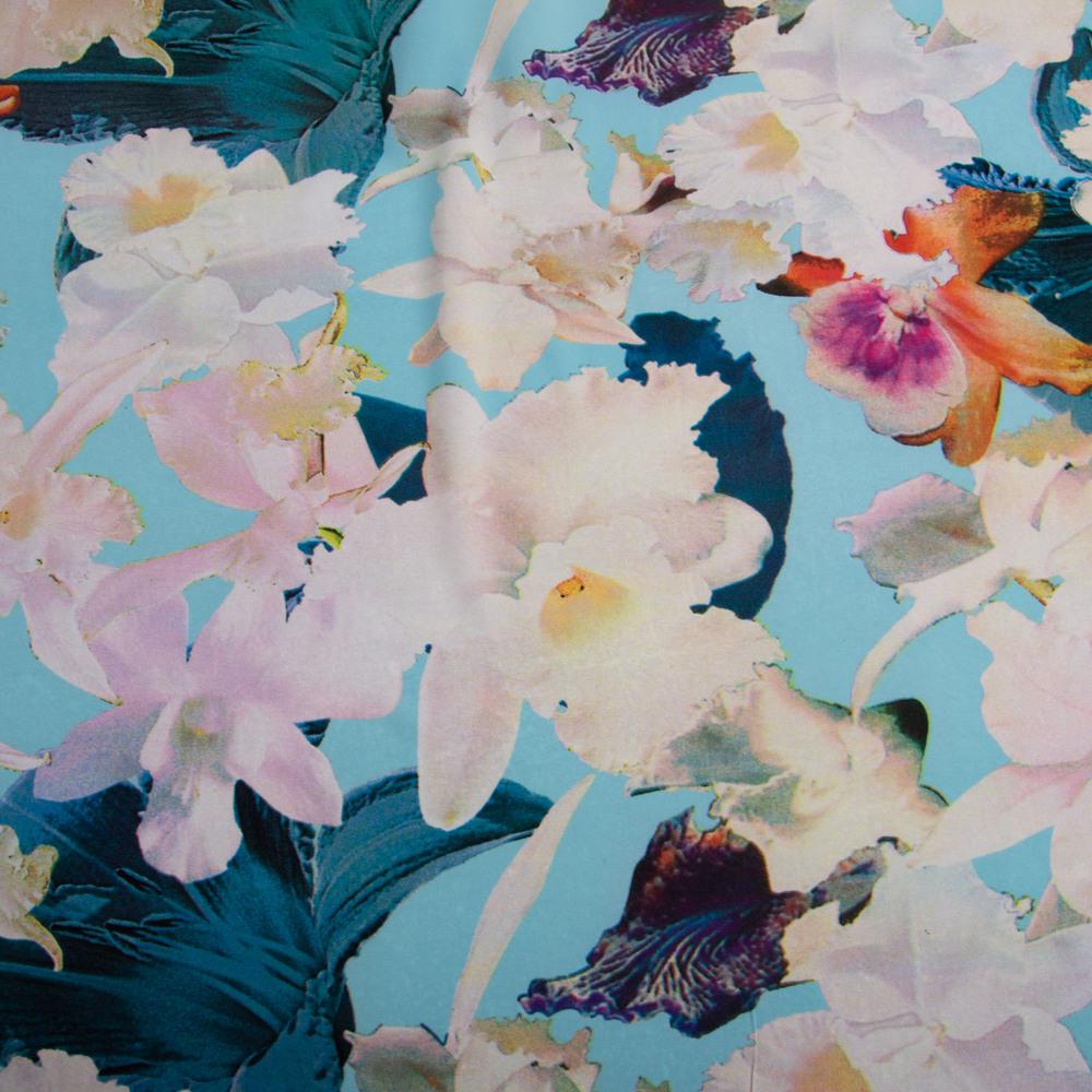 Тканина плательна Super Soft нарцис блакитний