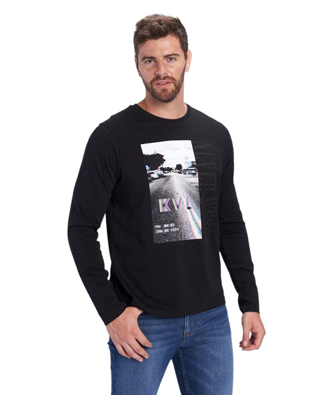 Лонгслив мужской Kenvelo 10106034.100 XL Черный (2050002963566) Лонгслив мужской Kenvelo 10106034.100 XL Черный (2050002963566)