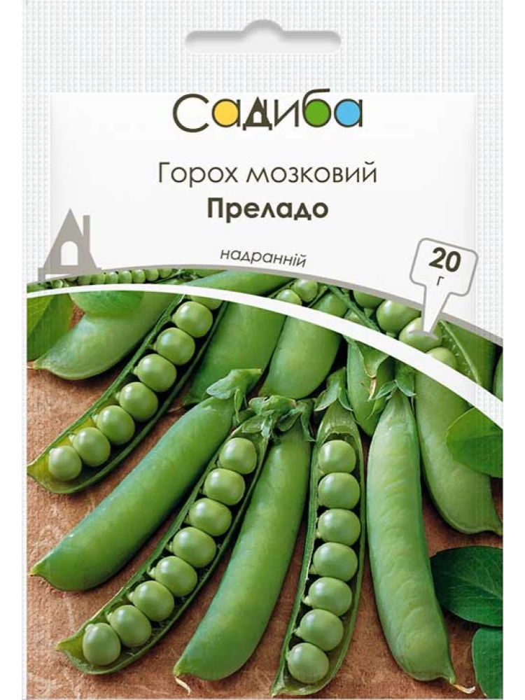 Семена Горох мозговой Садиба центр Преладо 20 г (3685) Семена Горох мозговой Садиба центр Преладо 20 г (3685)