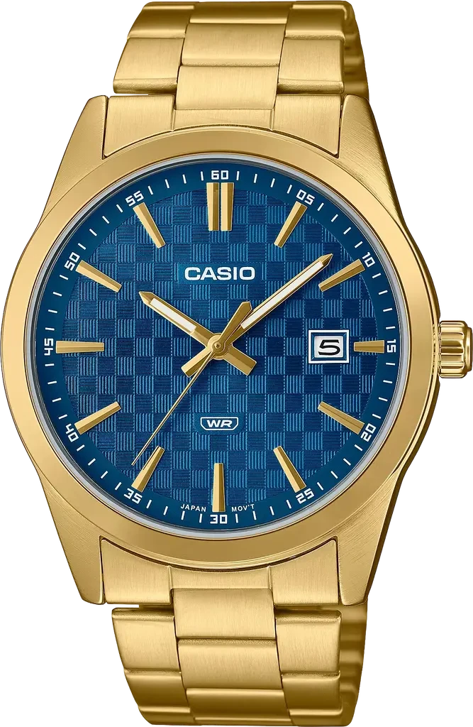 Мужские наручные часы Casio Timeless Collection MTP-VD03G-2A Синий (3151092492)