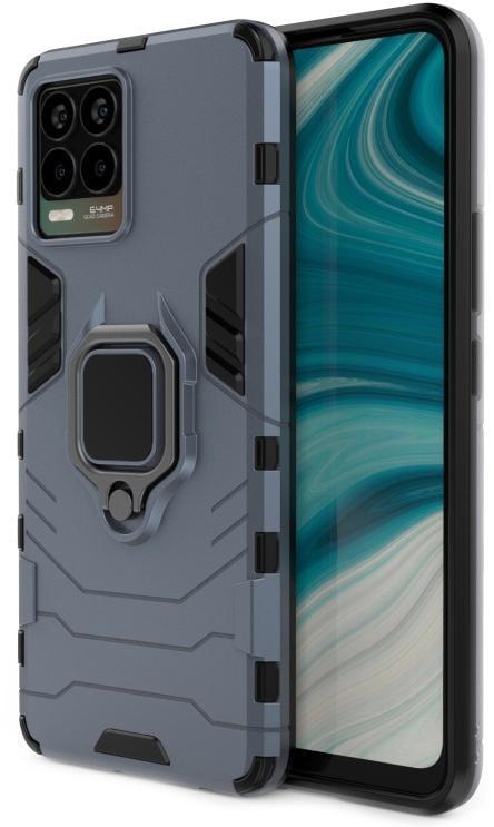 Протиударний чохол Transformers для Realme 8 (підставка кільце) Graphite (24150-40)