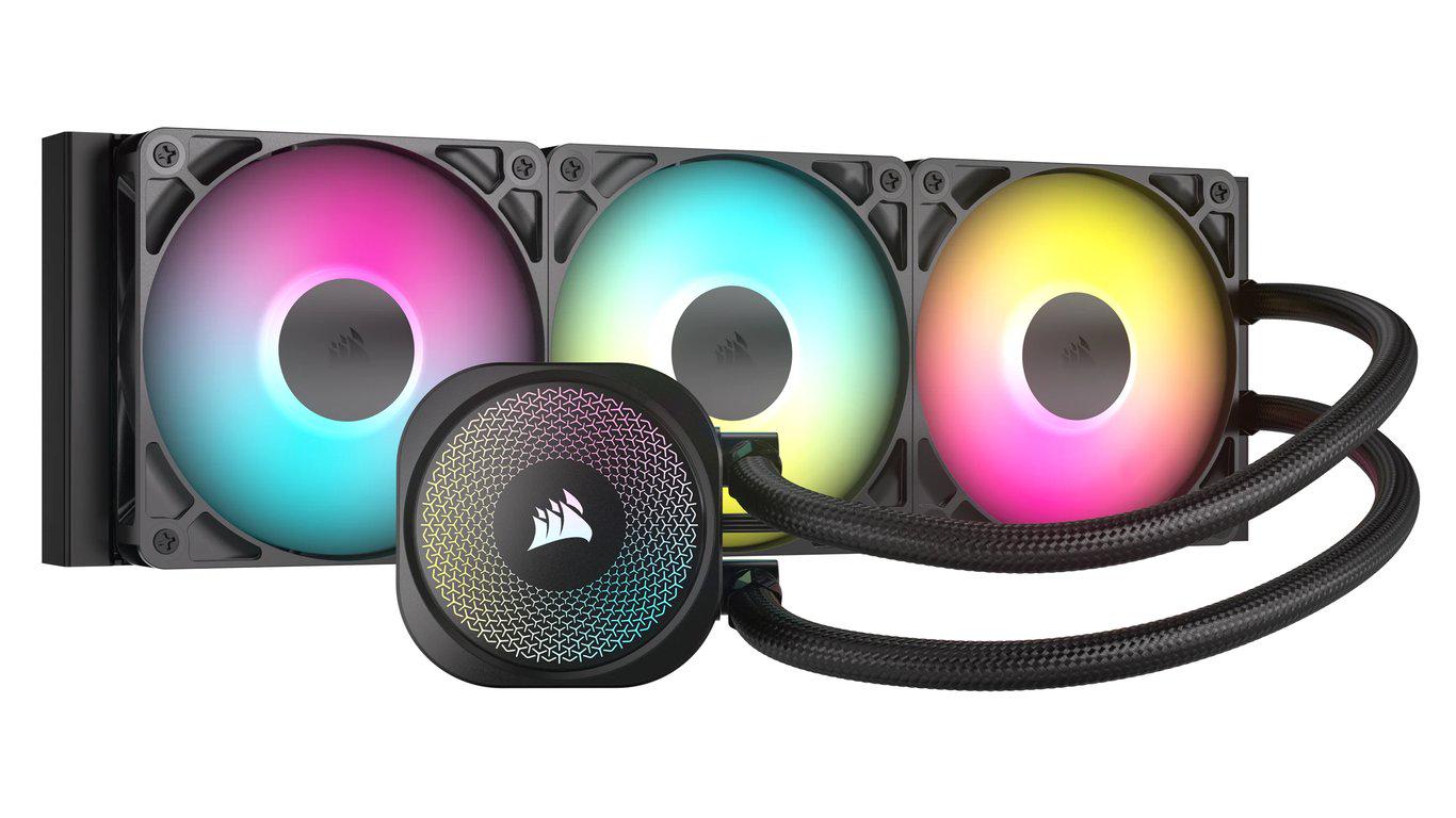 Водяне охолодження Corsair Nautilus 360 RS ARGB Чорний (CW-9060093-WW)