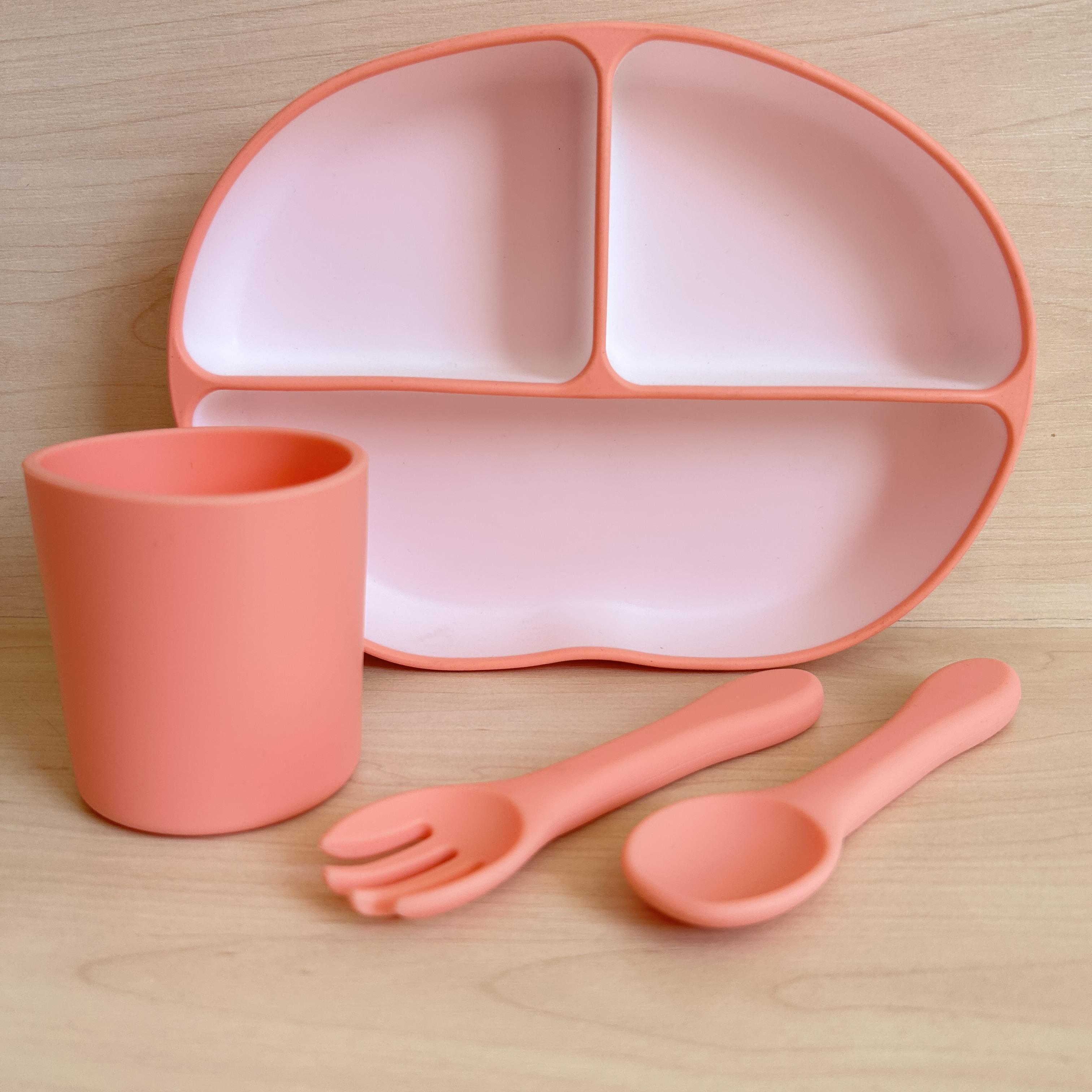 Дитячий посуд для годування AP img_e3979 Яблуко силікон (62796)