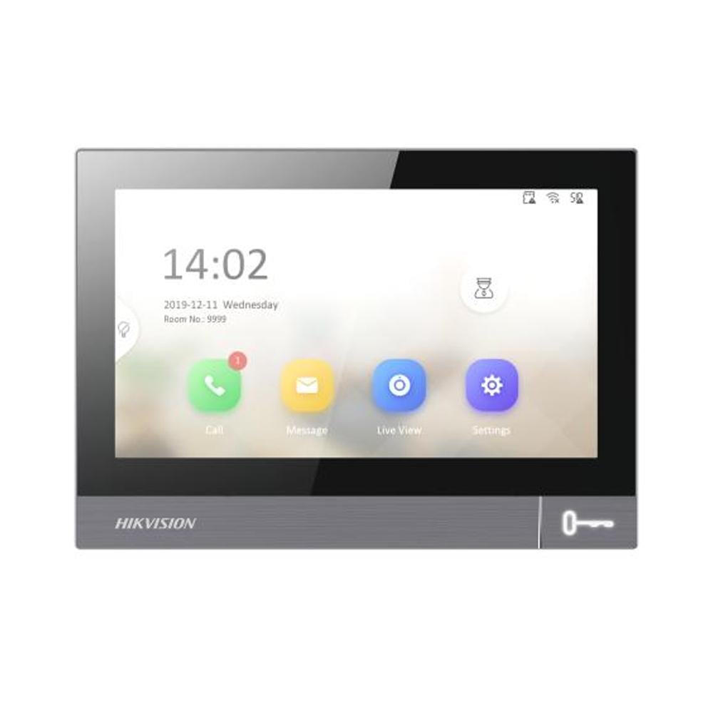 Видеодомофон IP DS-KH8381-WTE1 Видеодомофон IP DS-KH8381-WTE1