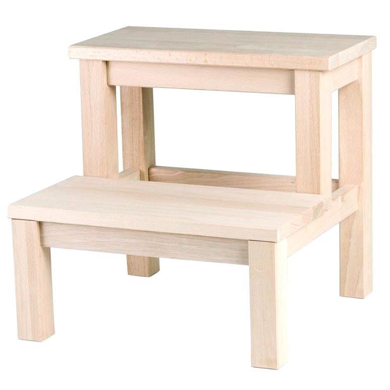 Скамейка-ступенька из дерева Бели Бланже (ССТ-008601)