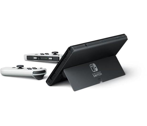 Ігрова приставка портативна Nintendo Switch OLED with White Joy-Con (045496453435) - фото 5