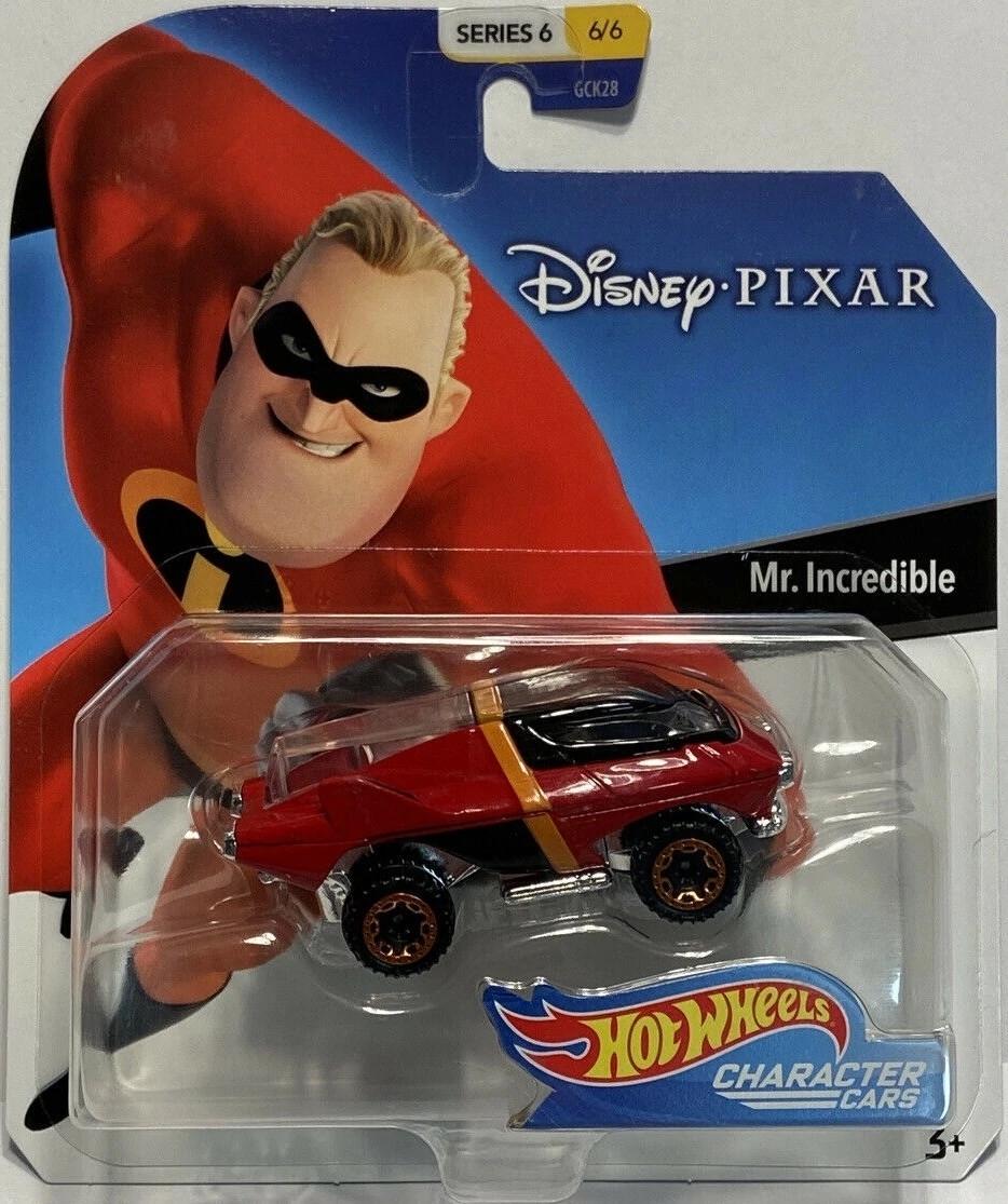 Игрушечная машинка Hot Wheels Mr IncRedible 2020 Disney Pixar Series 6 6/6 Character Cars (GGX65)