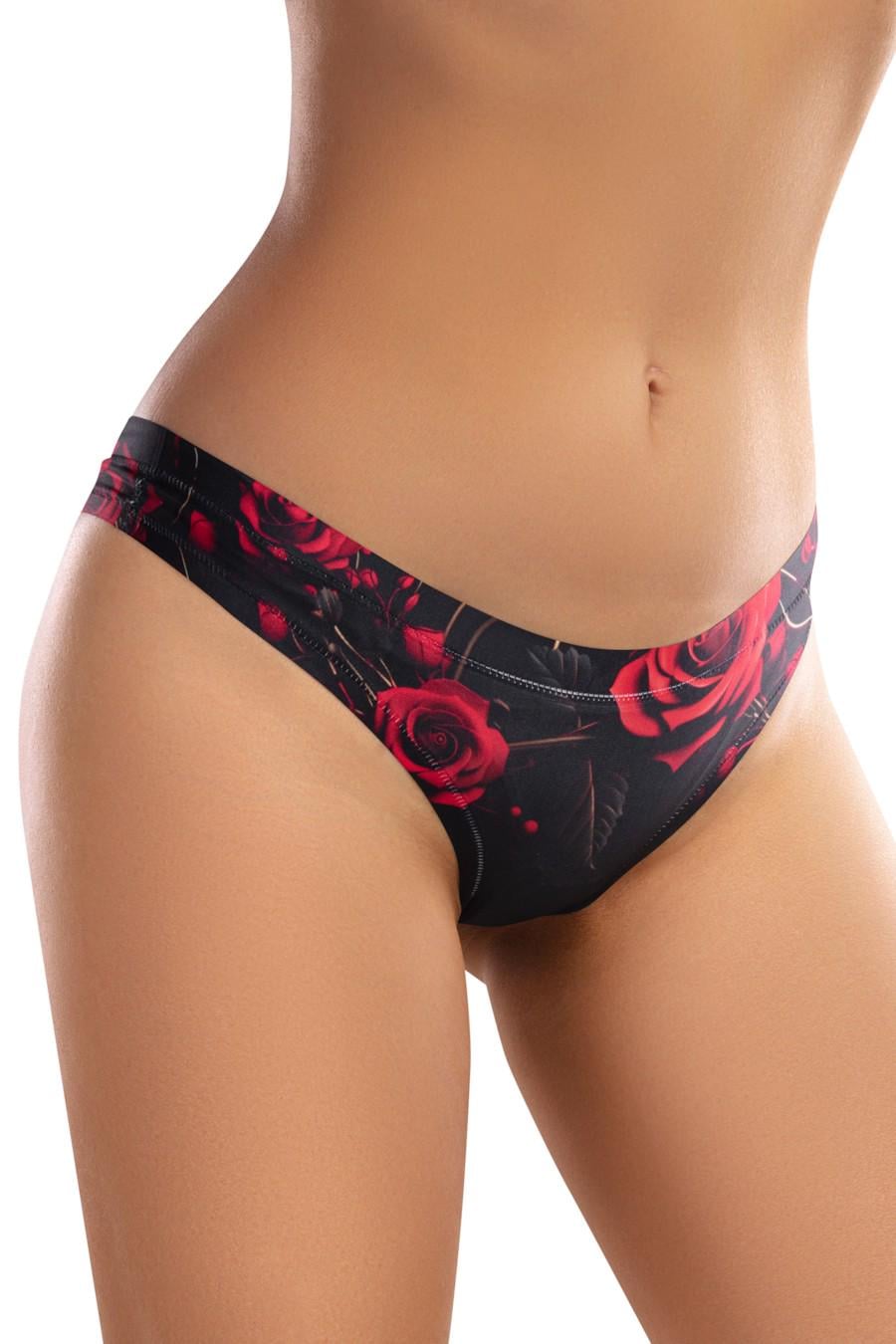 Трусики женские Mememe с лазерной обработкой края стринг M Разноцветный (90272-63078-81)