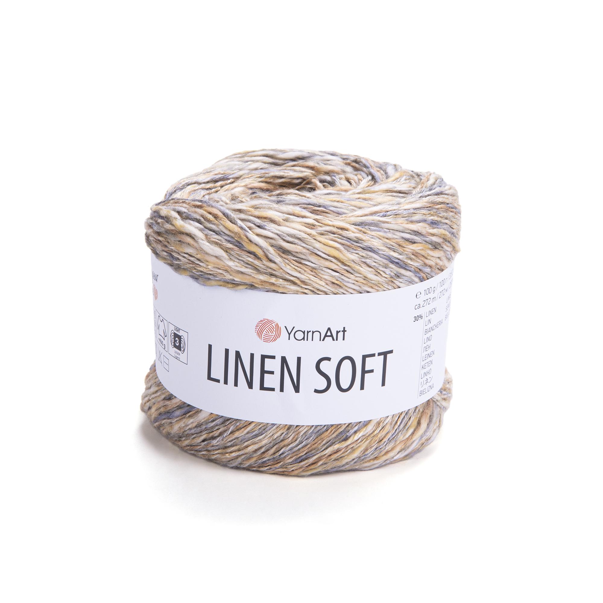 Пряжа YarnArt Linen Soft 7407 - фото 1 Пряжа YarnArt Linen Soft 7407 - фото 1