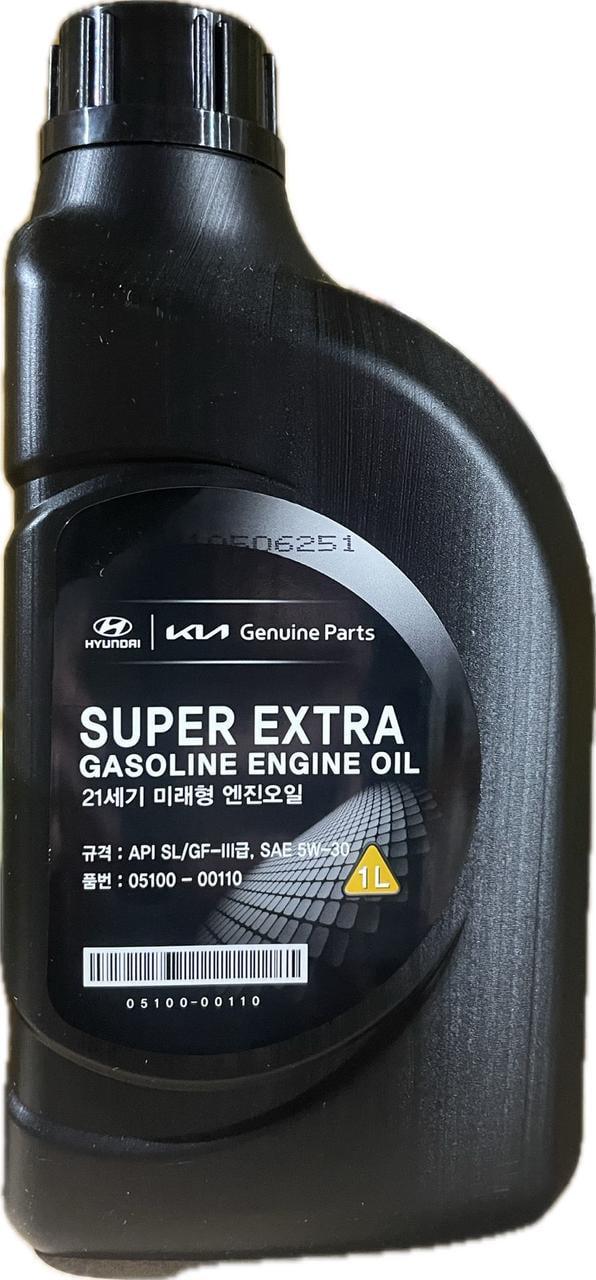 Моторное масло Mobis Super Extra SL 5W-30 1 л (0510000110)