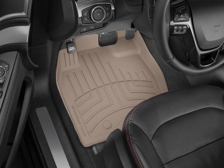 Коврики автомобильные передние High Performance WeatherTech 458811IM BMW X1 28i/X2 28i/X2 M35i 2016 Бежевый (1945753665)