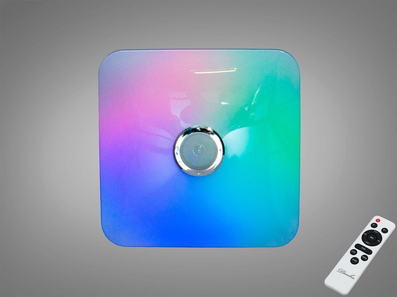 Люстра потолочная светодиодная TUYA 80Вт RGB Bluetooth Белый (2989250457)