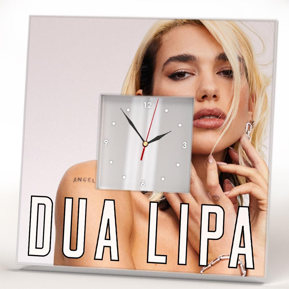 Годинник Співачка Дуа Ліпа 260x260 мм (C04516)