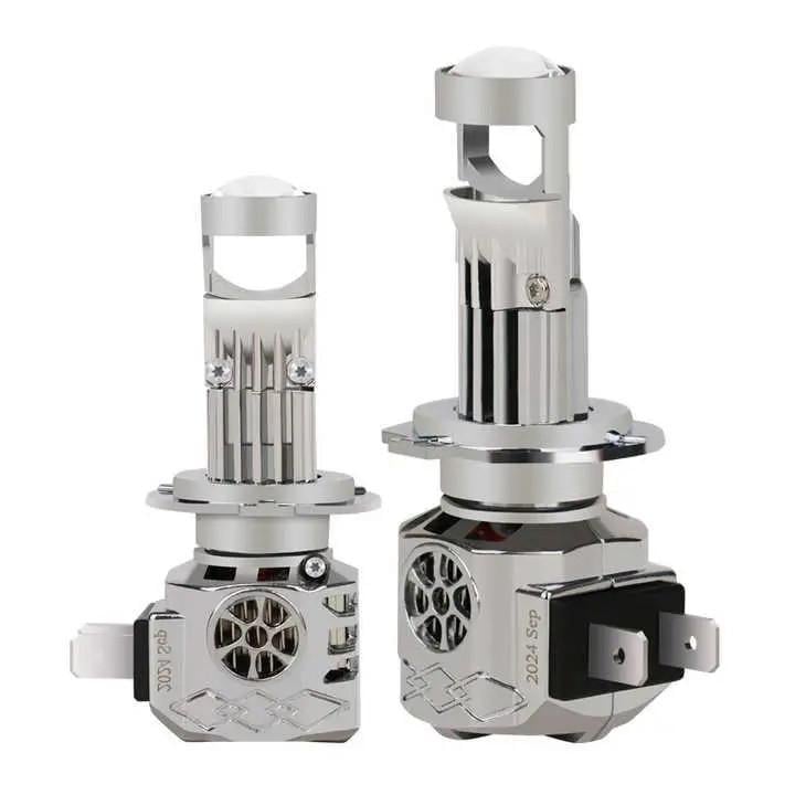 Лампы автомобильные RIAS Y9max H7 80W 5000K LED с линзами (3_06775)